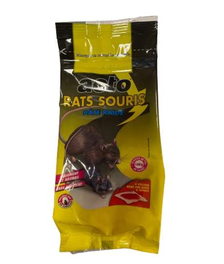 Acto Pâte Rats-Souris 150g - Élimination Efficace des Nuisibles