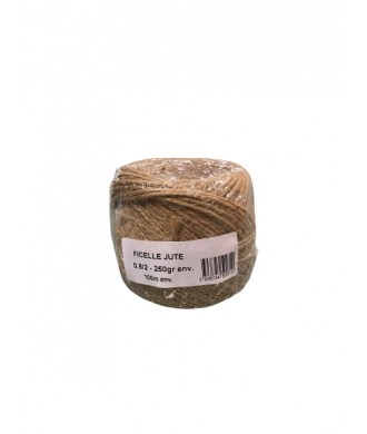 FICELLE JUTE 0.6/3 PËLOTE DE 250GR