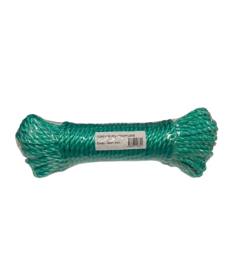 CORDAGE POLYPRO.ECO 8MM ECHEVEAU DE 25M