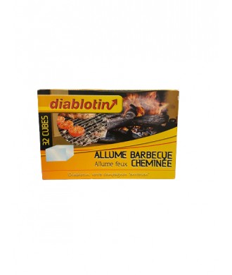 ALLUME BARBECUE CHEMINEE 32 CUBES