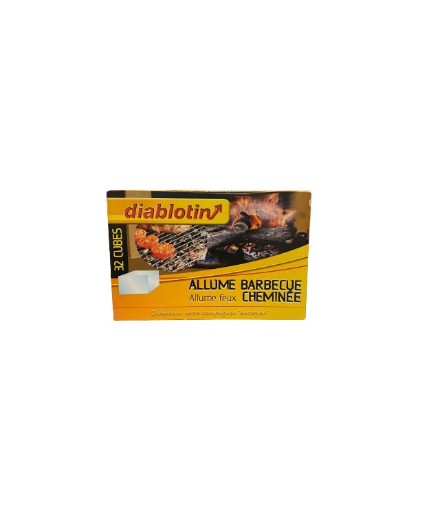 ALLUME BARBECUE CHEMINEE 32 CUBES - Calvet Agrofournitures