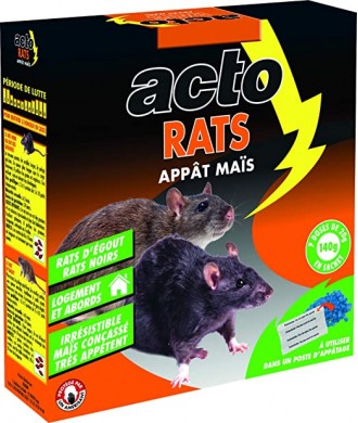 ACTO APPAT RATS MAIS 140GR (7x20G)