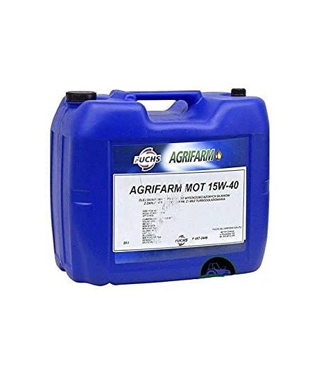 HUILE AGRIFARM MOTEUR 15W40 20L
