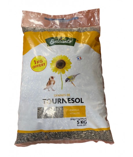 TOURNESOL STRIE PETIT SAC DE 4+1KG GRATUIT